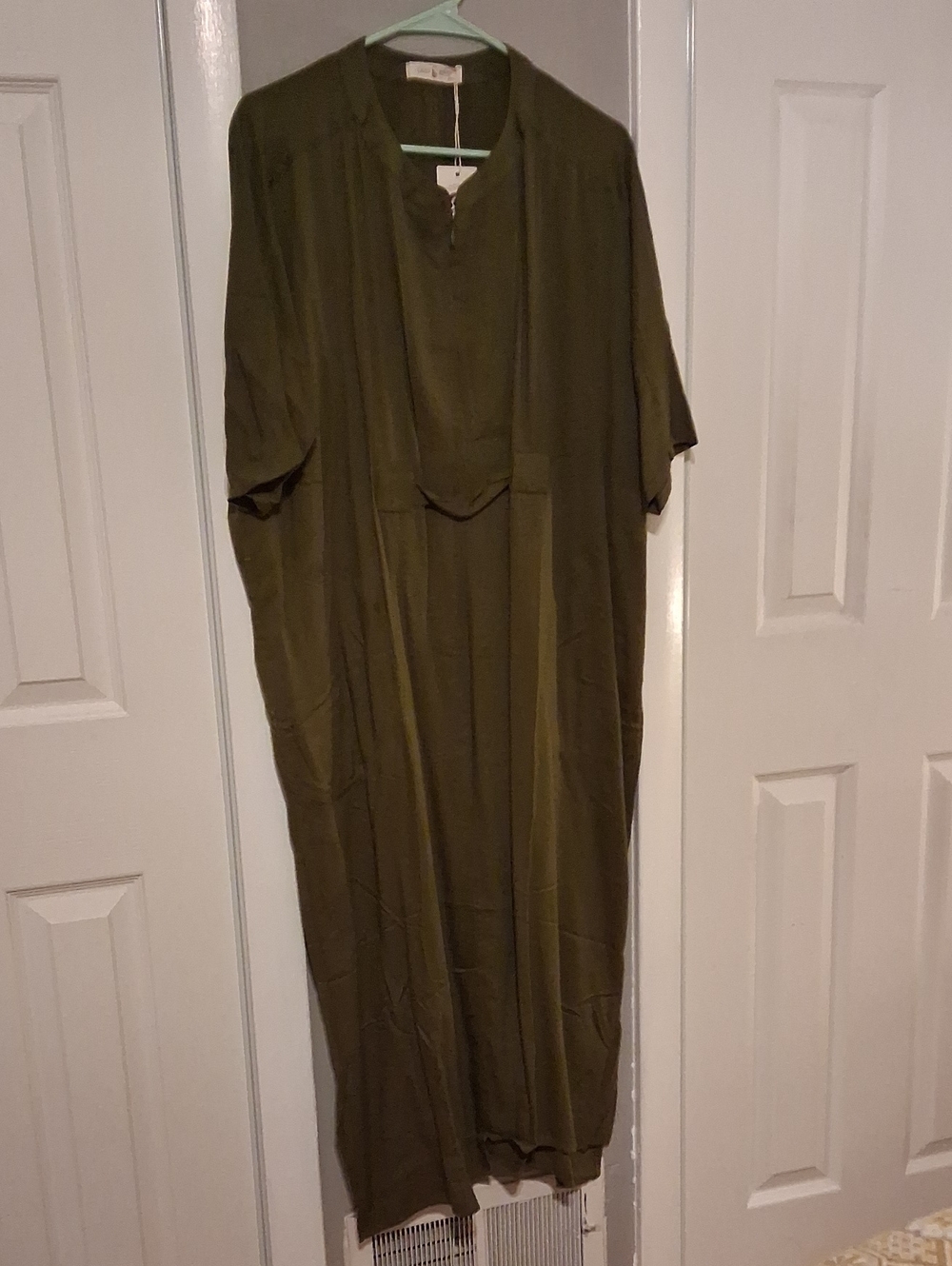 NWT Oddbird Ruya Tunic Dress Olive Kaftan XXS
